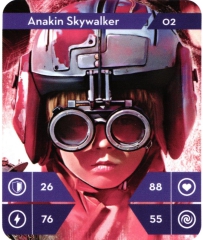 STAR WARS Anakin Skywalker Nr.02 - Sammerlkarte Kaufland