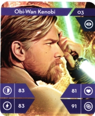 STAR WARS -  Obi-Wan Kenobi Nr.03 - Sammerlkarte Kaufland